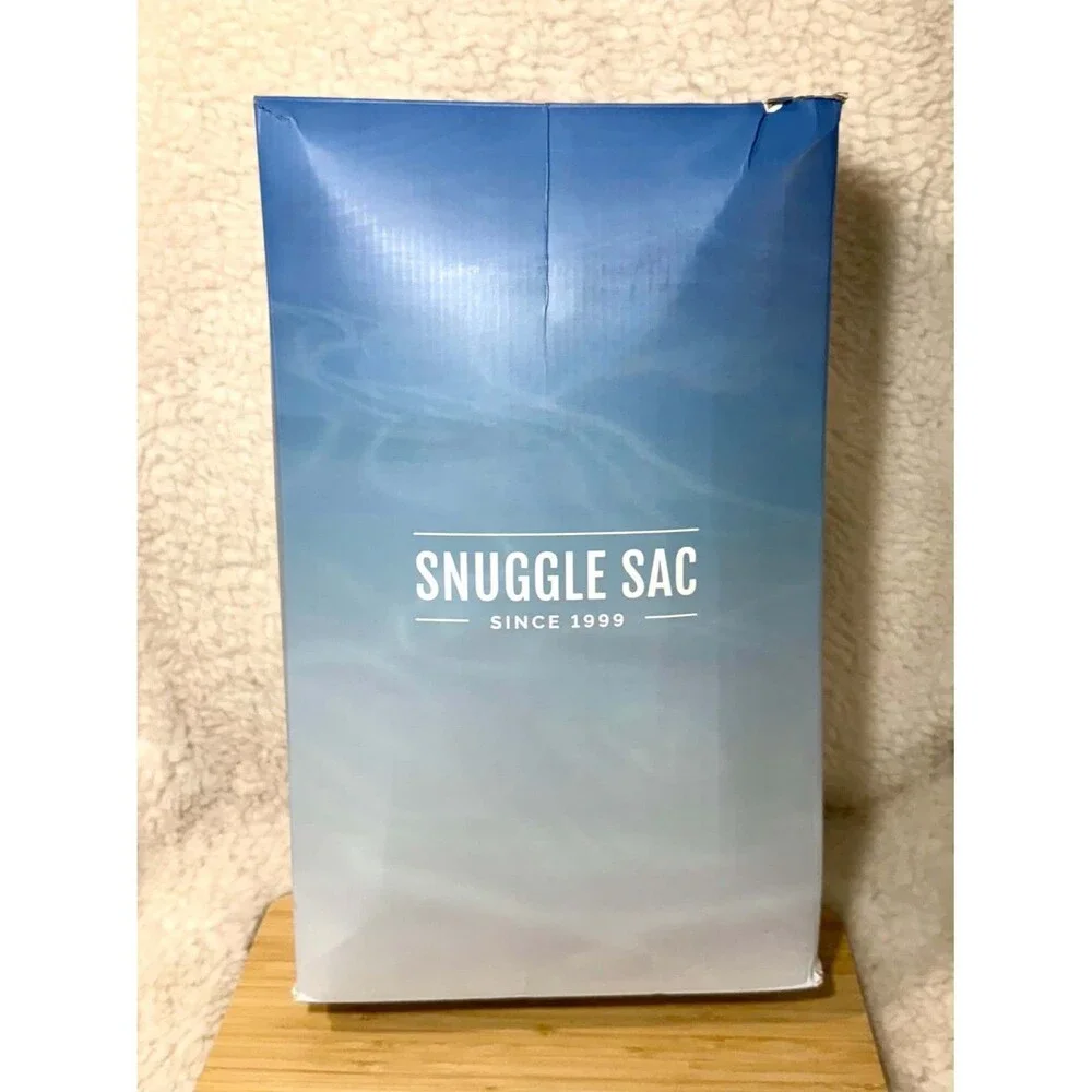 Snuggle Sac King Cooling Comforter Q-Max 0.43 Reversible Summer Blanket 106x90